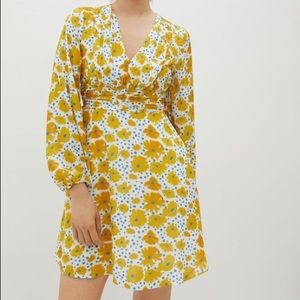 Vera for Anthropologie Buttercup Mini Dress